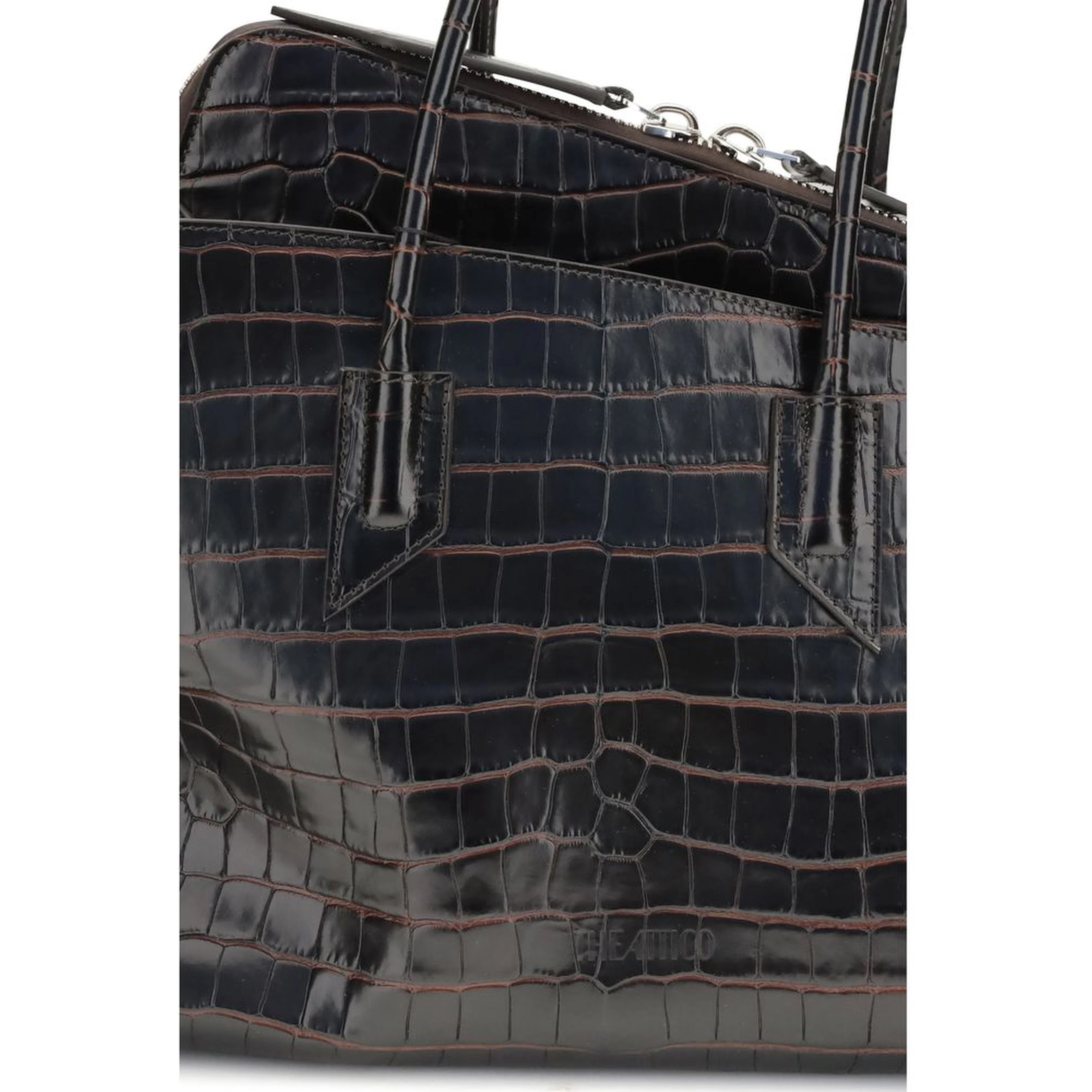Black Calf Leather Bos Taurus Shoulder Bag