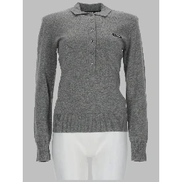 POLO IN LANA MERINO E CASHMERE