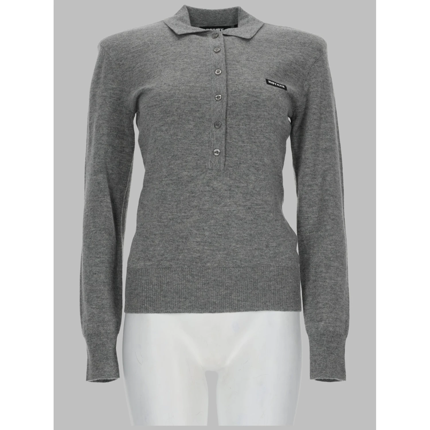 POLO IN LANA MERINO E CASHMERE