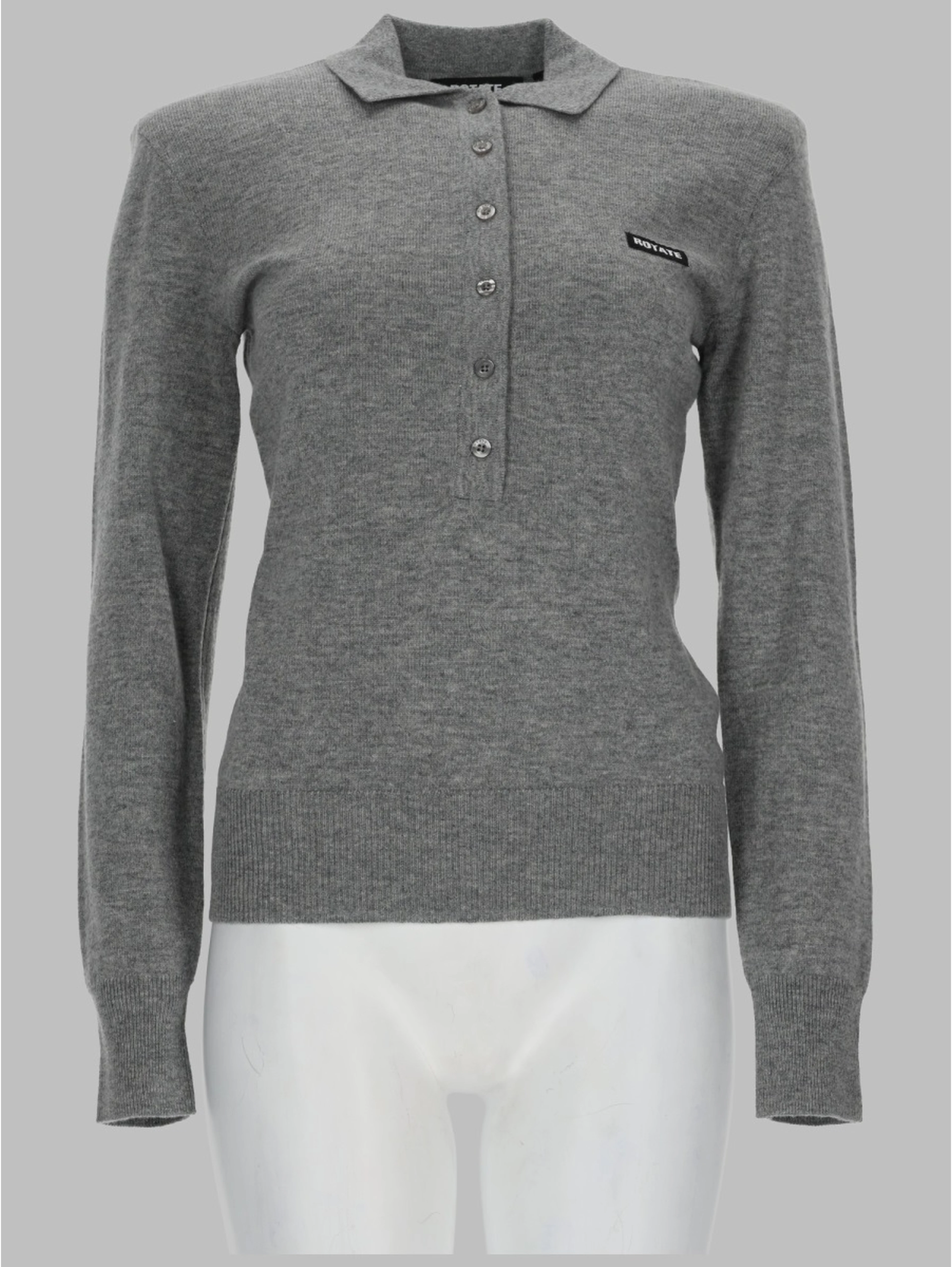 POLO IN LANA MERINO E CASHMERE