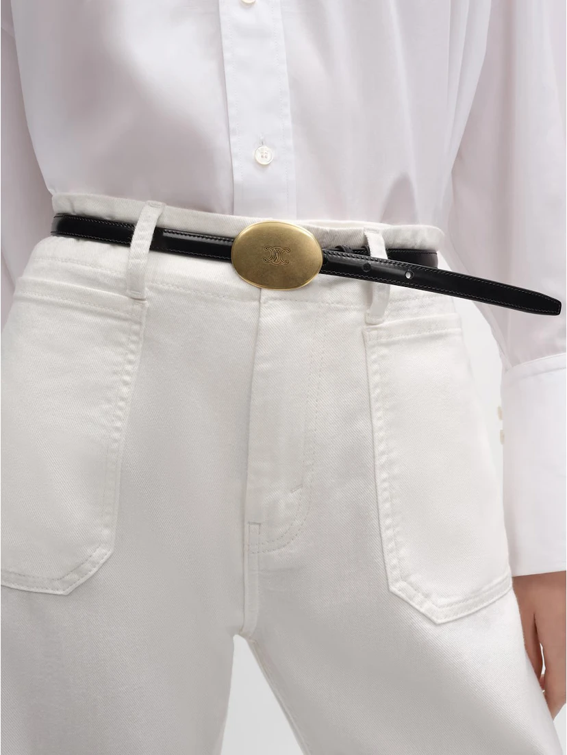 CELINE THIN PLATE belt