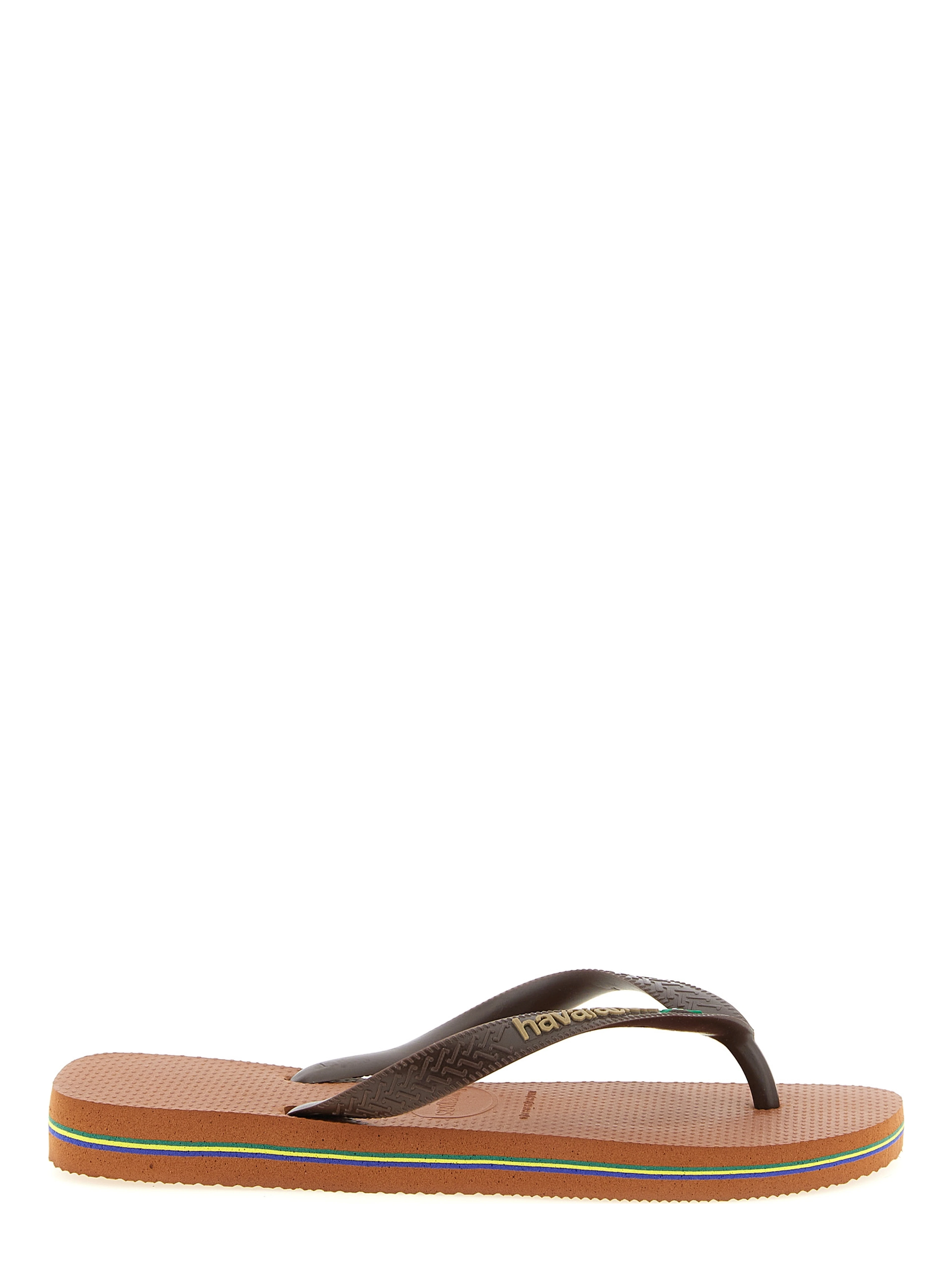 Brown Rubber Slides