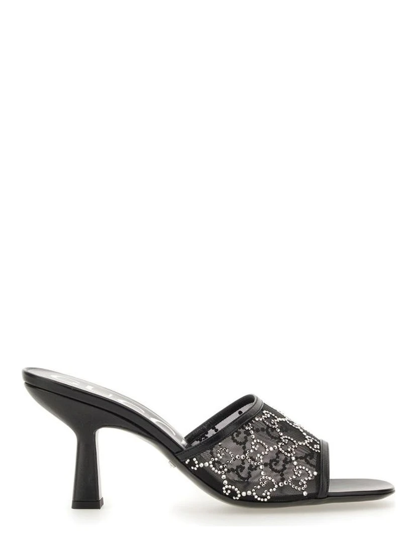 Black Polyamide Mules