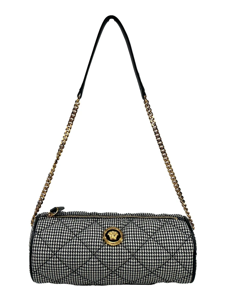 Versace Medusa Quilted Evening Sling Crossbody Bag