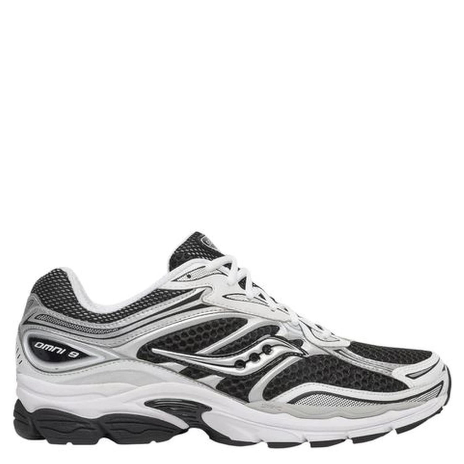 Black And White Synthetic Athletic Sneakers