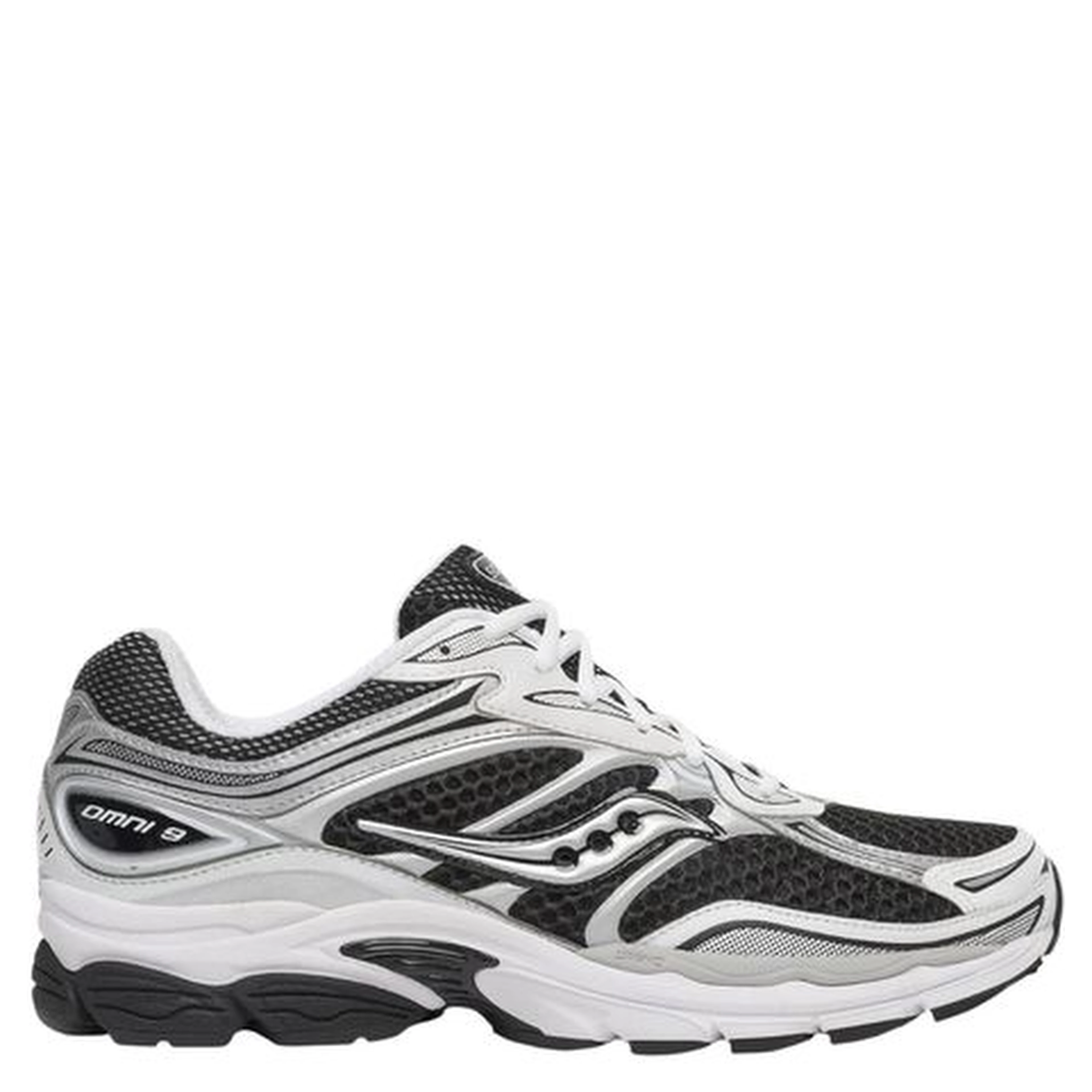 Black And White Synthetic Athletic Sneakers