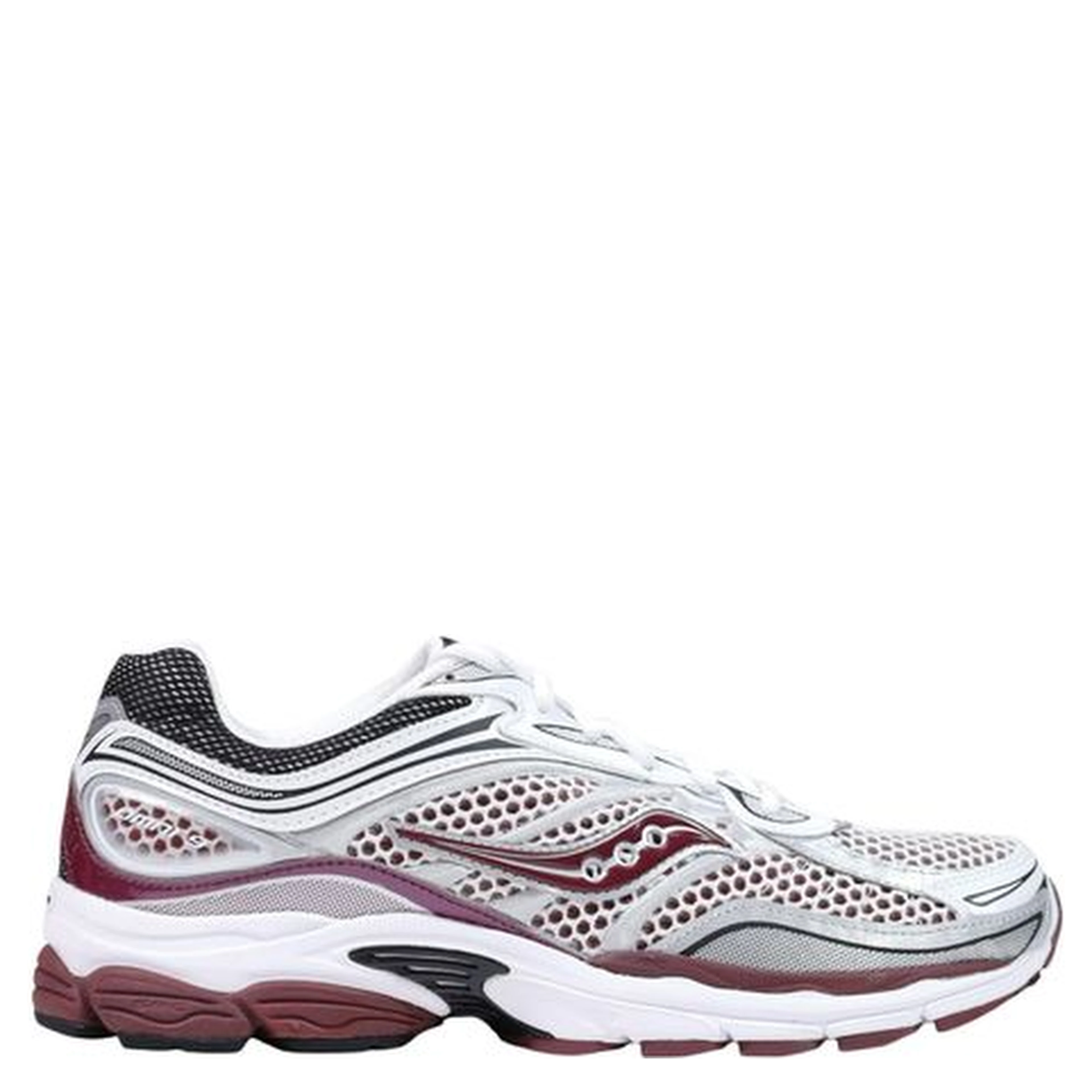 Bordeaux Synthetic Athletic Sneakers