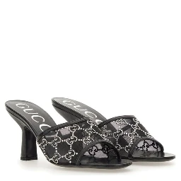 Black Polyamide Mules