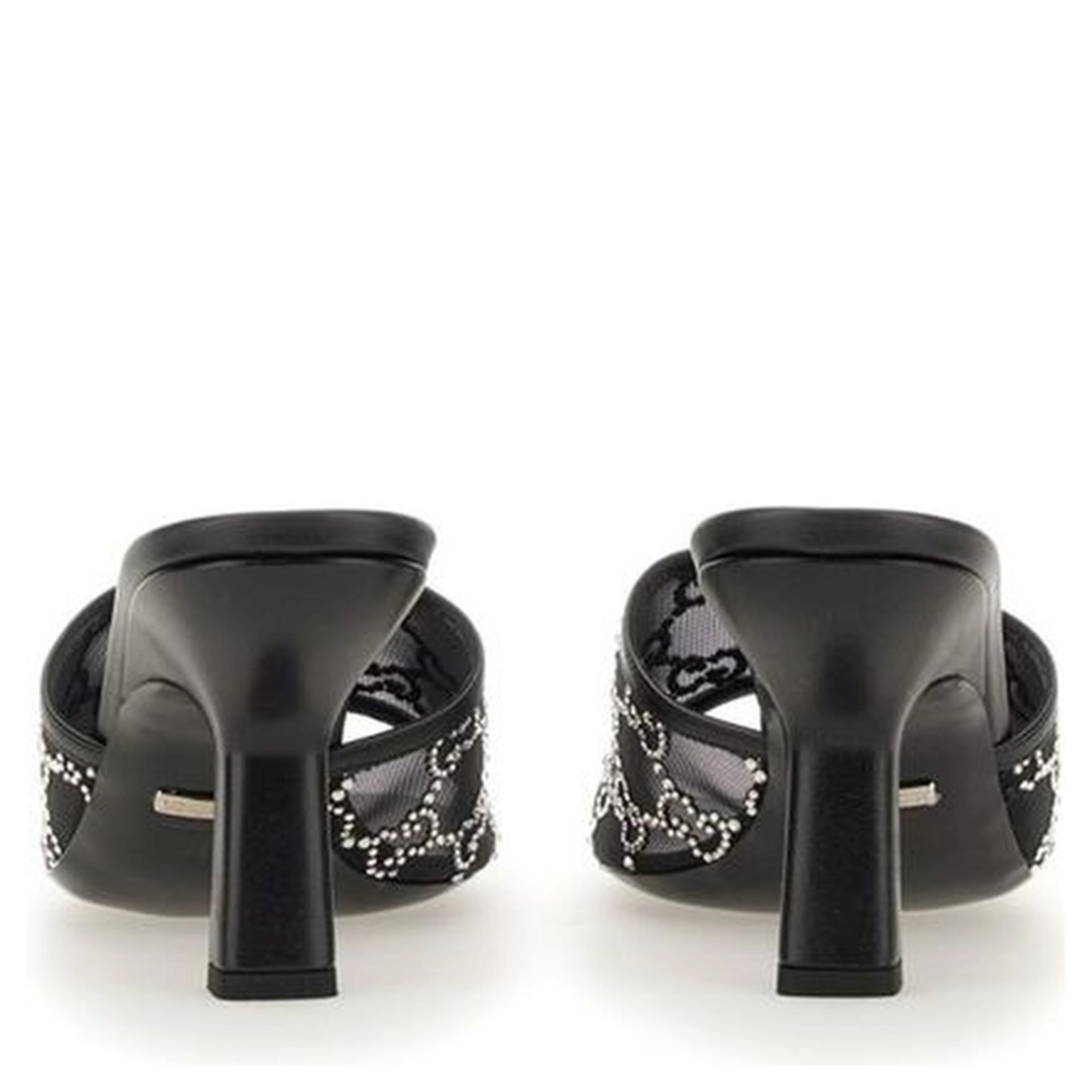 Black Polyamide Mules