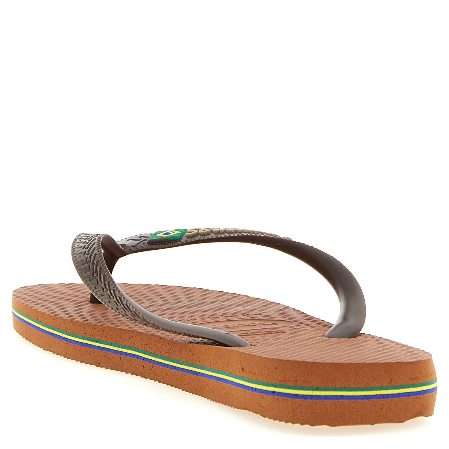 Brown Rubber Slides