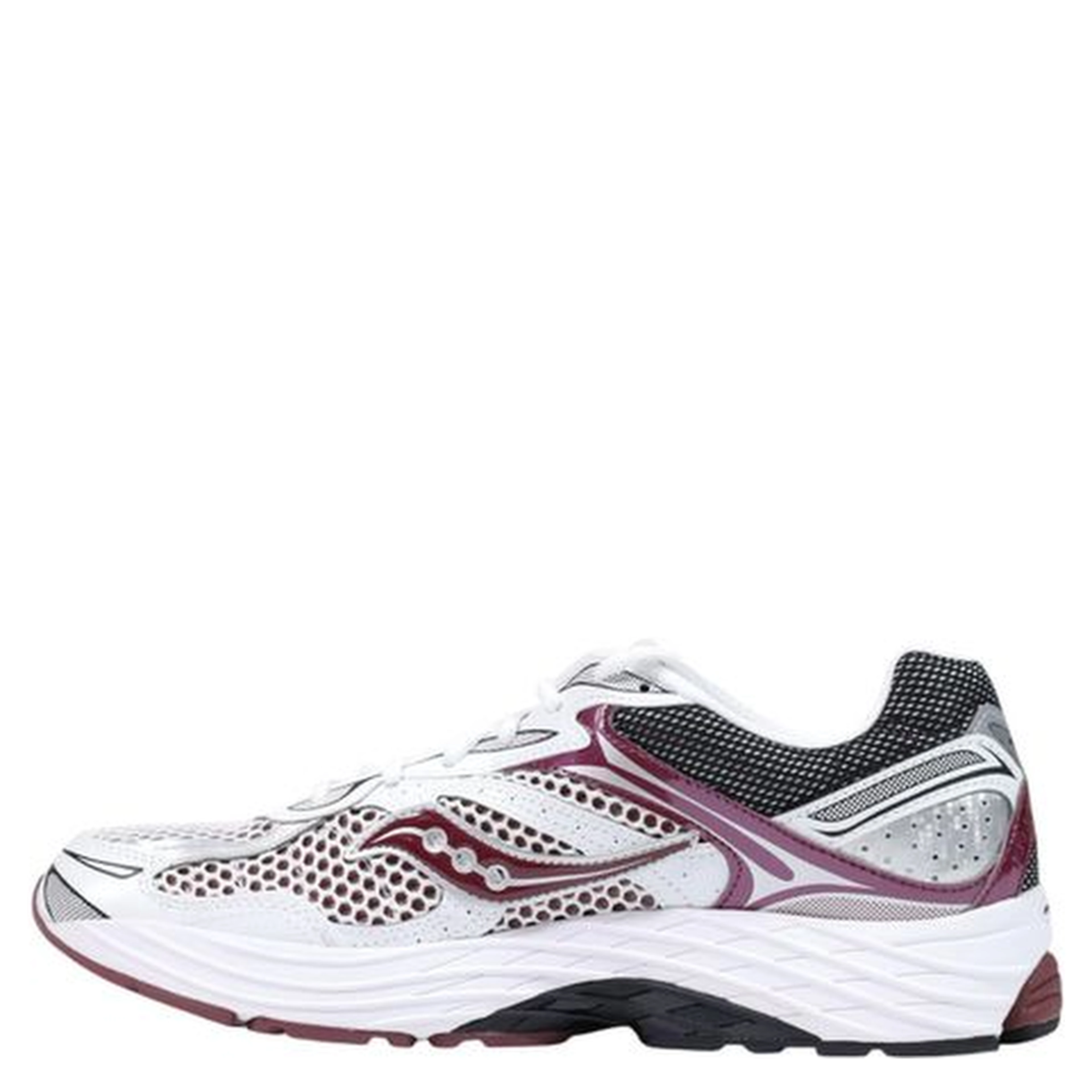 Bordeaux Synthetic Athletic Sneakers