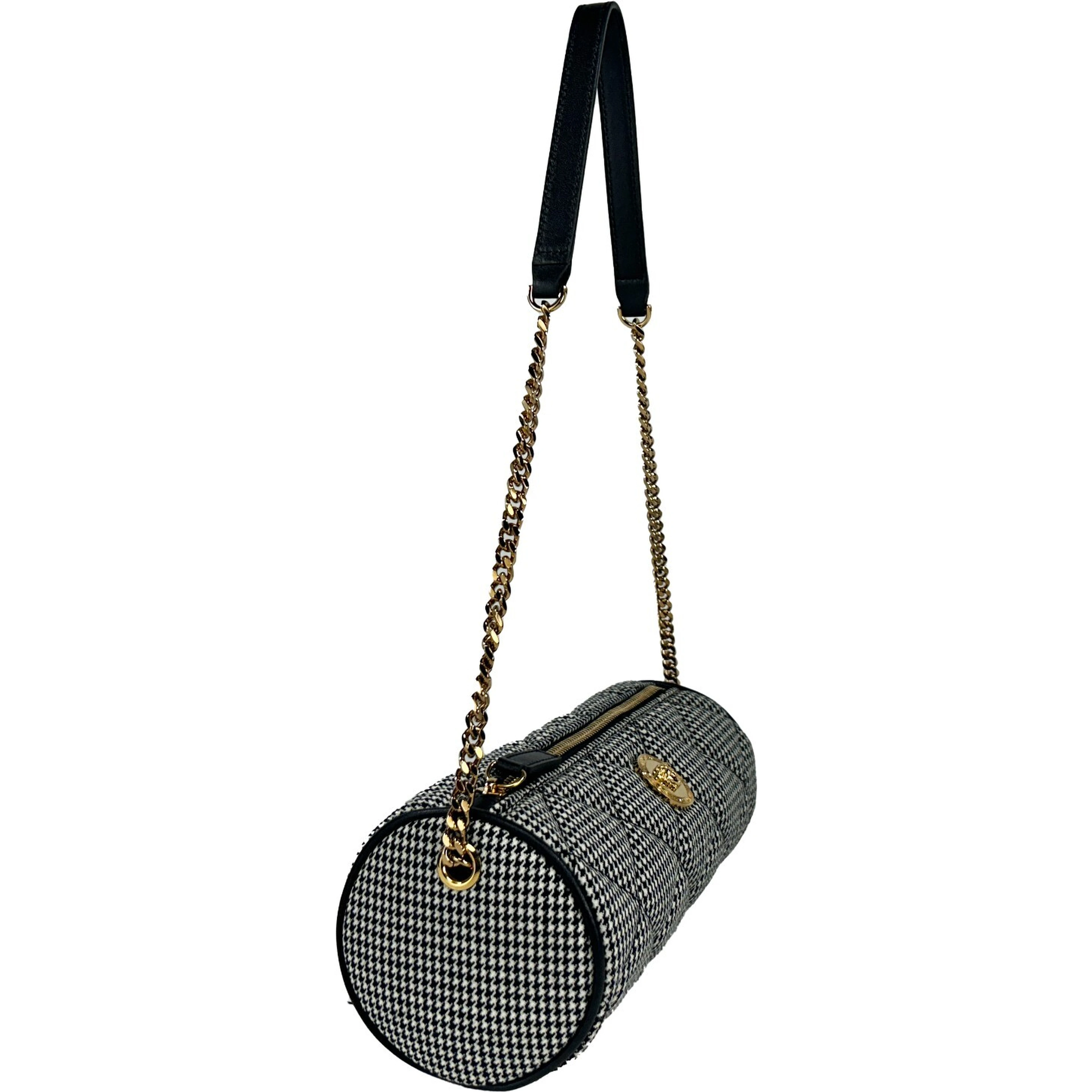 Versace Medusa Quilted Evening Sling Crossbody Bag