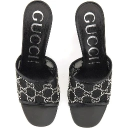 Black Polyamide Mules