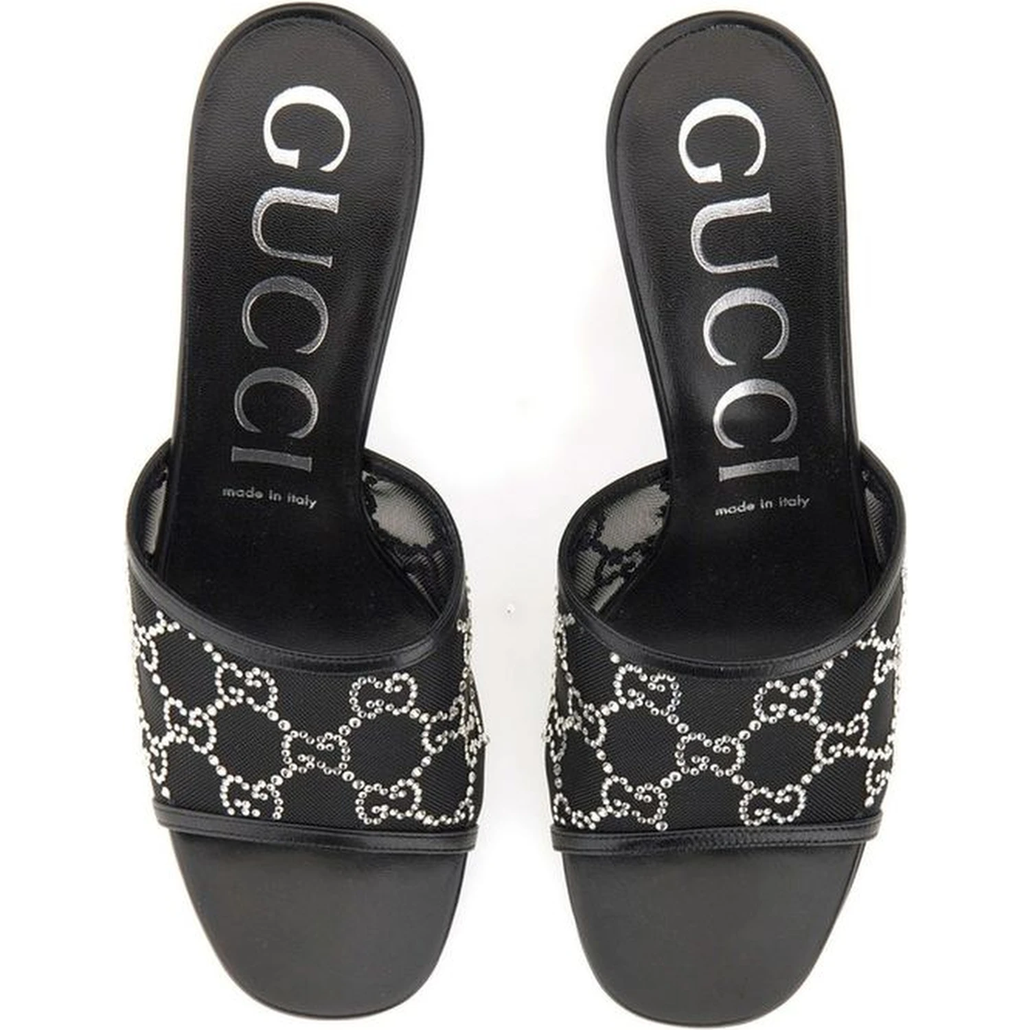 Black Polyamide Mules