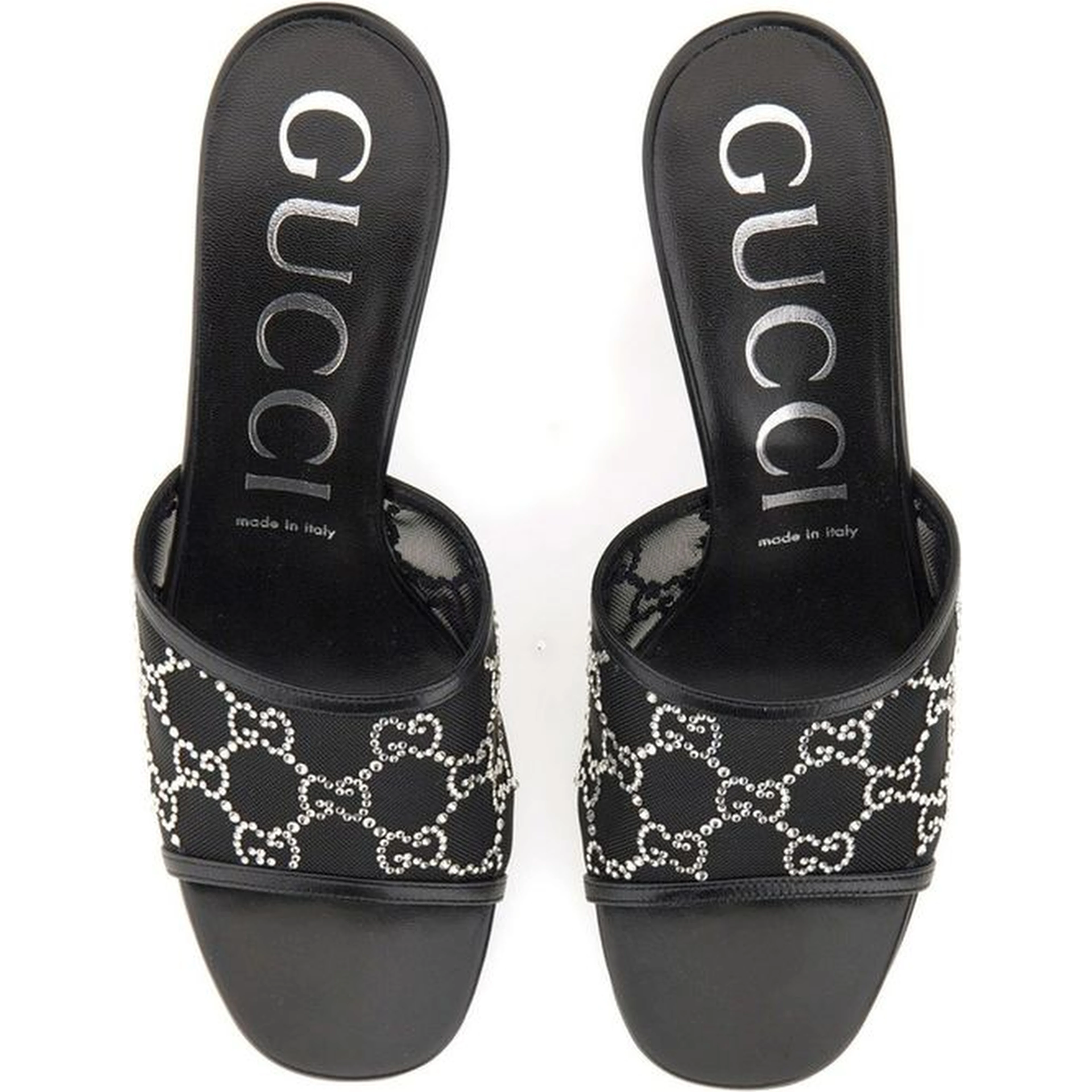 Black Polyamide Mules
