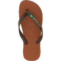 Brown Rubber Slides