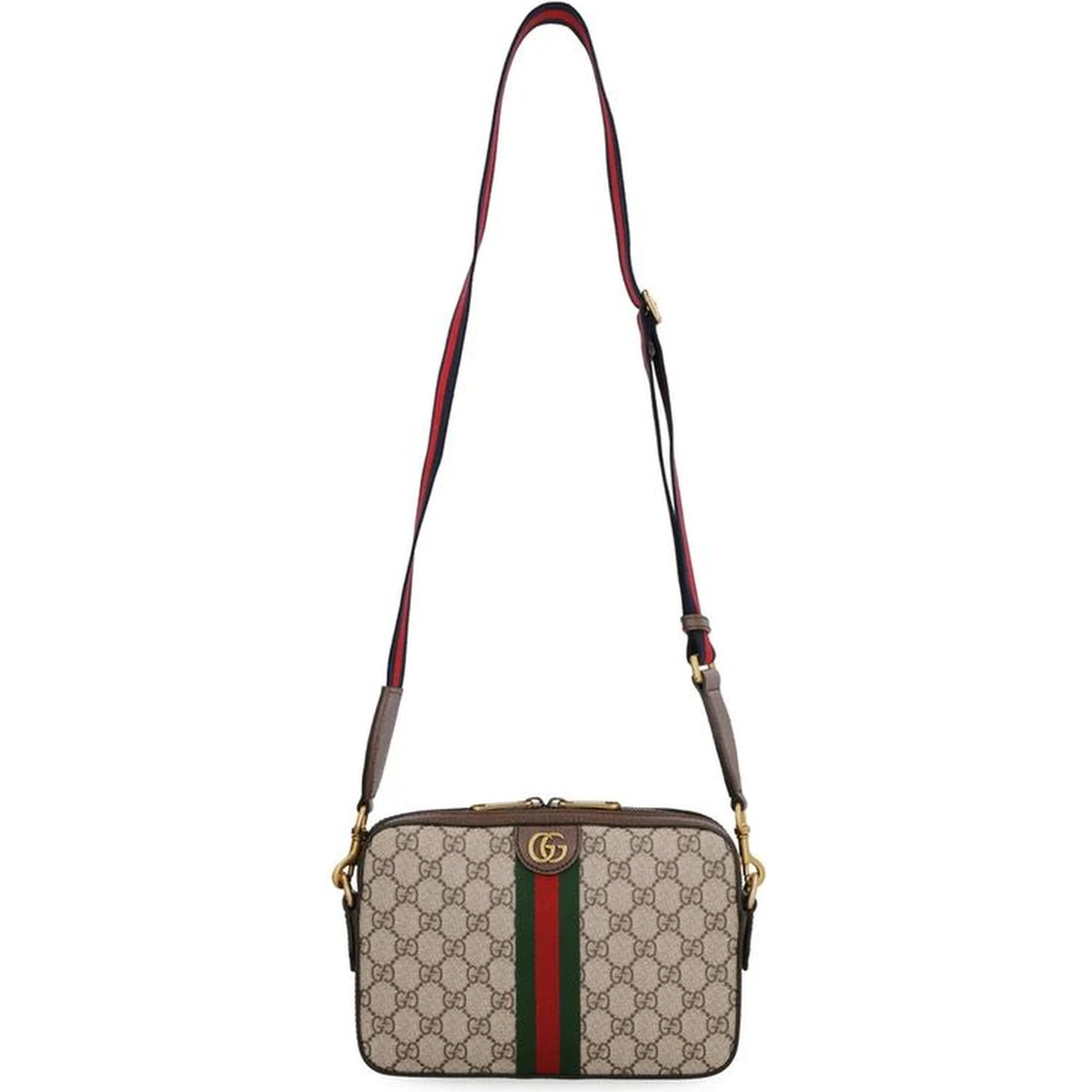 Beige Cotton Shoulder Bag