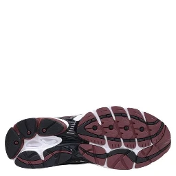 Bordeaux Synthetic Athletic Sneakers