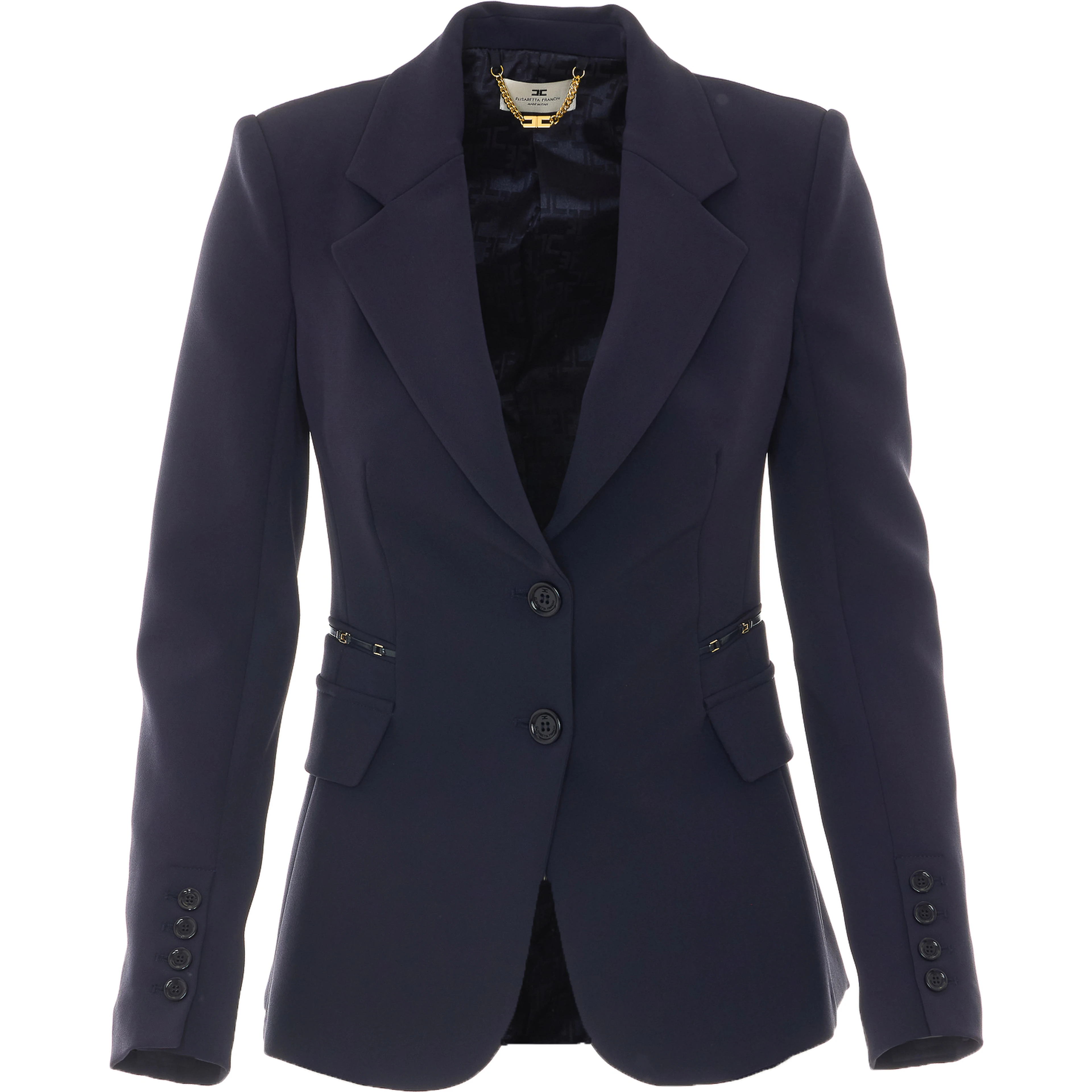Elisabetta Franchi Jackets Blue