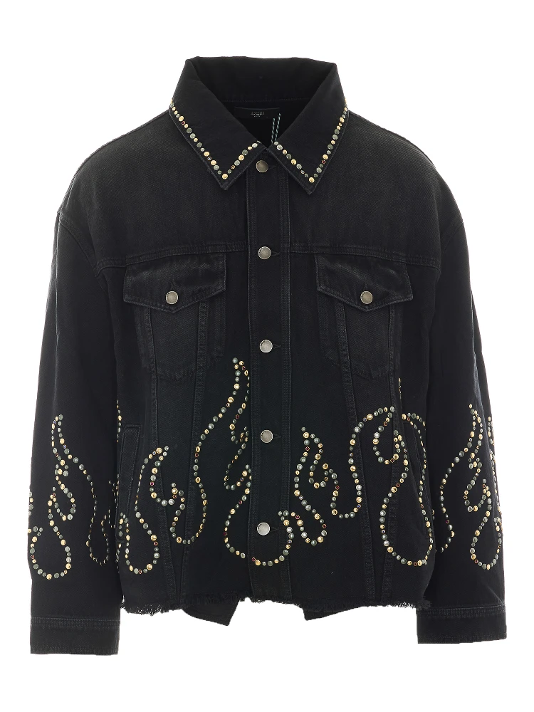 Amiri  Jackets Black