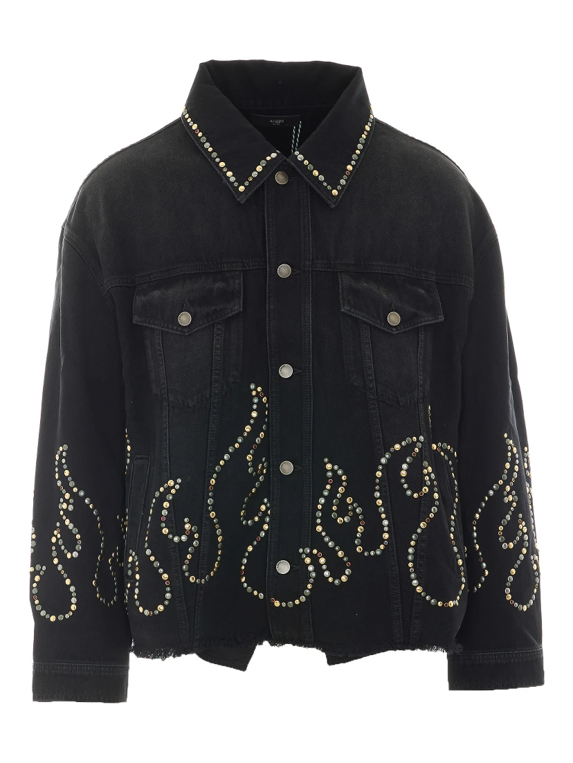 Amiri  Jackets Black