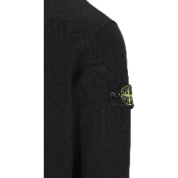 Stone Island Sweaters Black