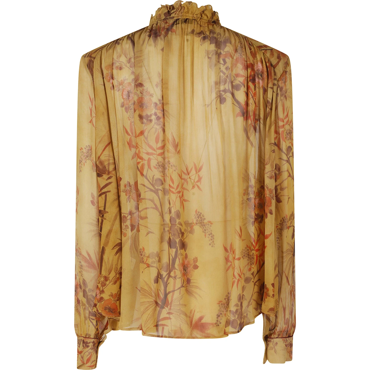 LE BAMBOU SECRET PRINT CREPONNE SHIRT