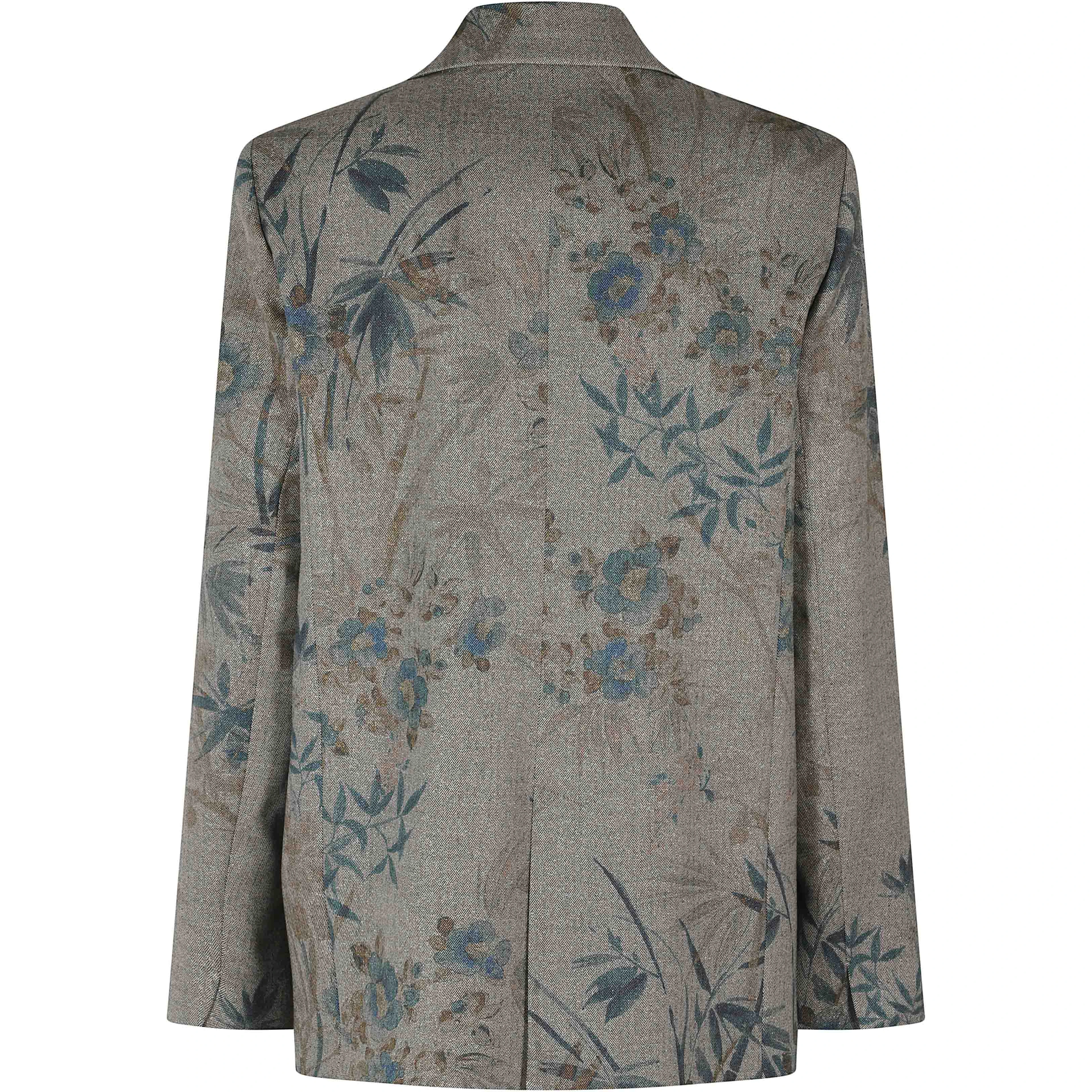 LE BAMBOU SECRET PRINT CHEVRON BLAZER