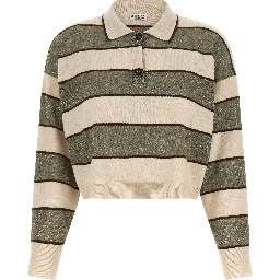 Multicolor Virgin Wool Polo Shirt