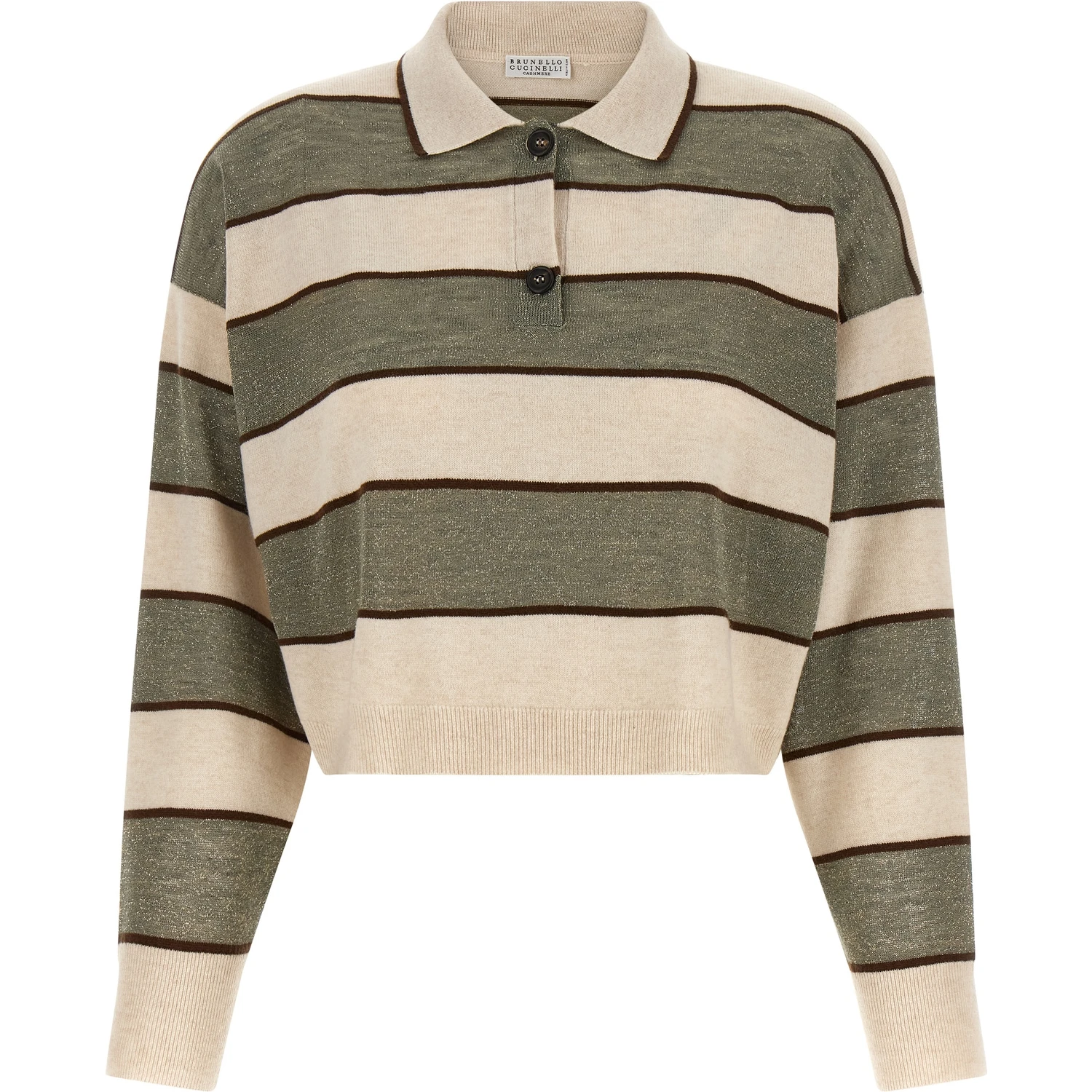 Multicolor Virgin Wool Polo Shirt