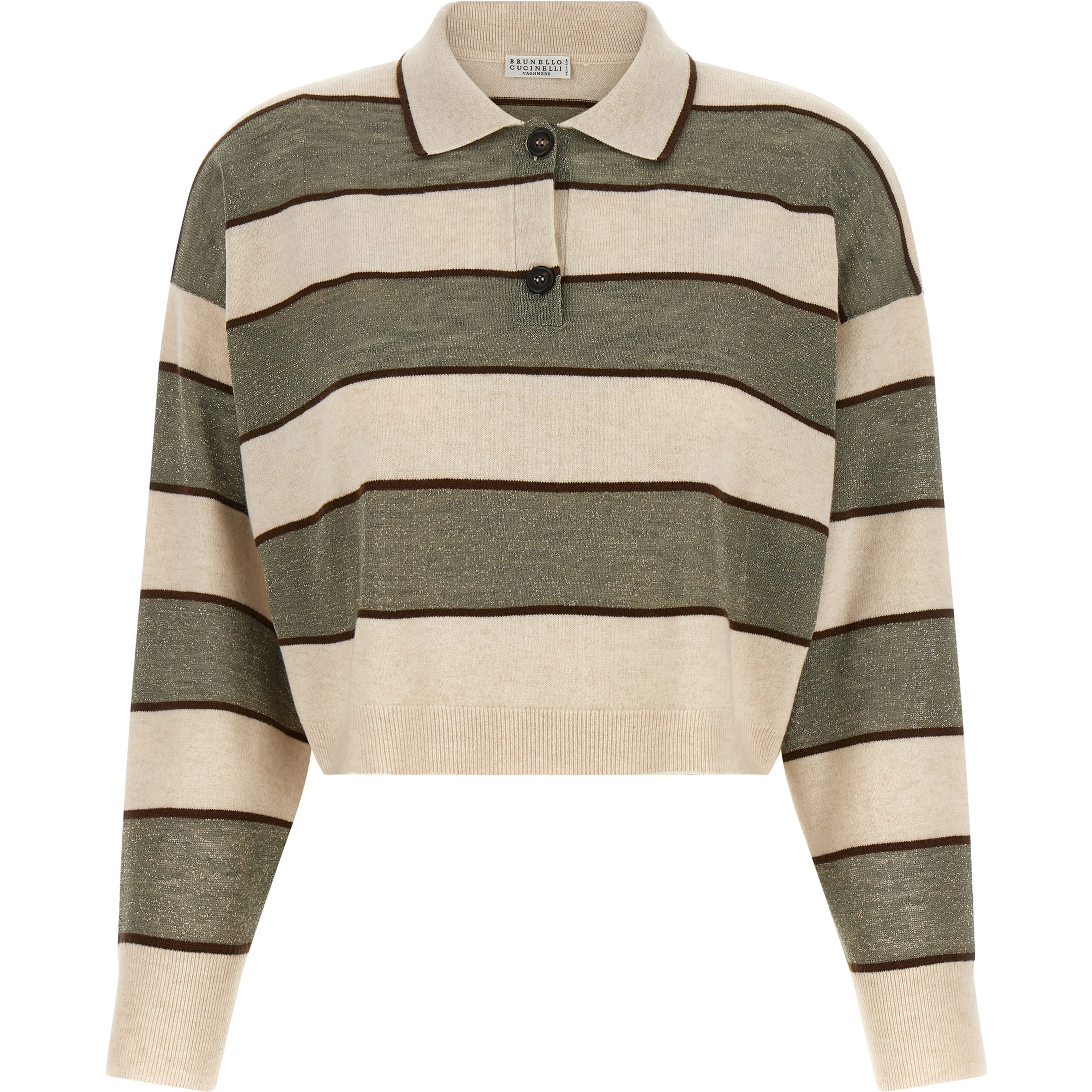 Multicolor Virgin Wool Polo Shirt
