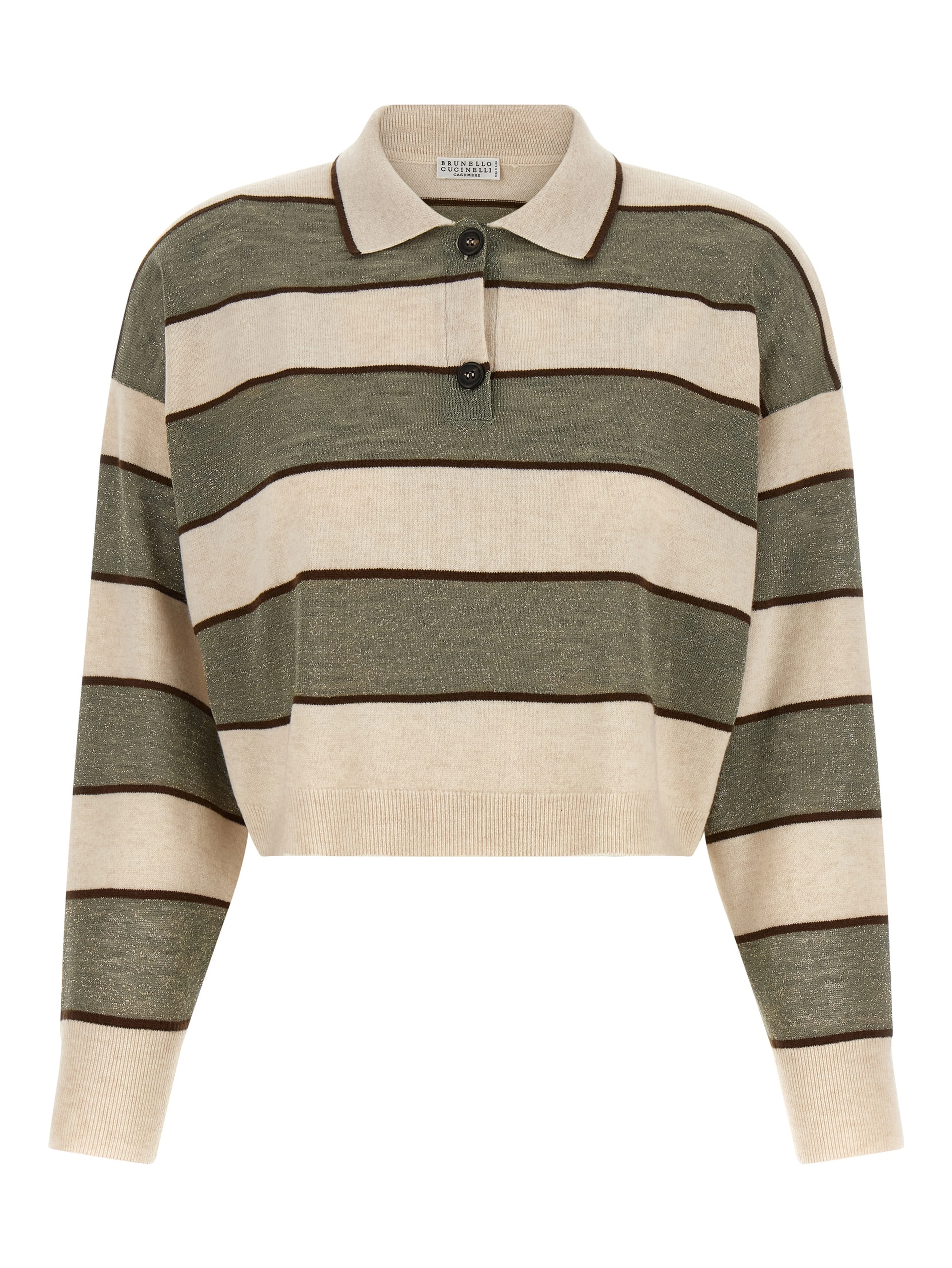Multicolor Virgin Wool Polo Shirt