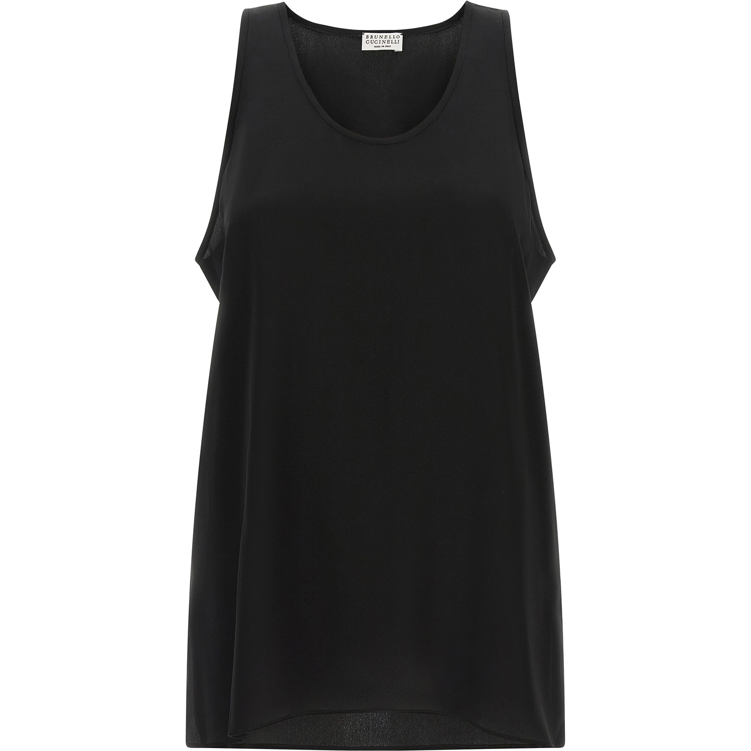 Black Silk Shirt
