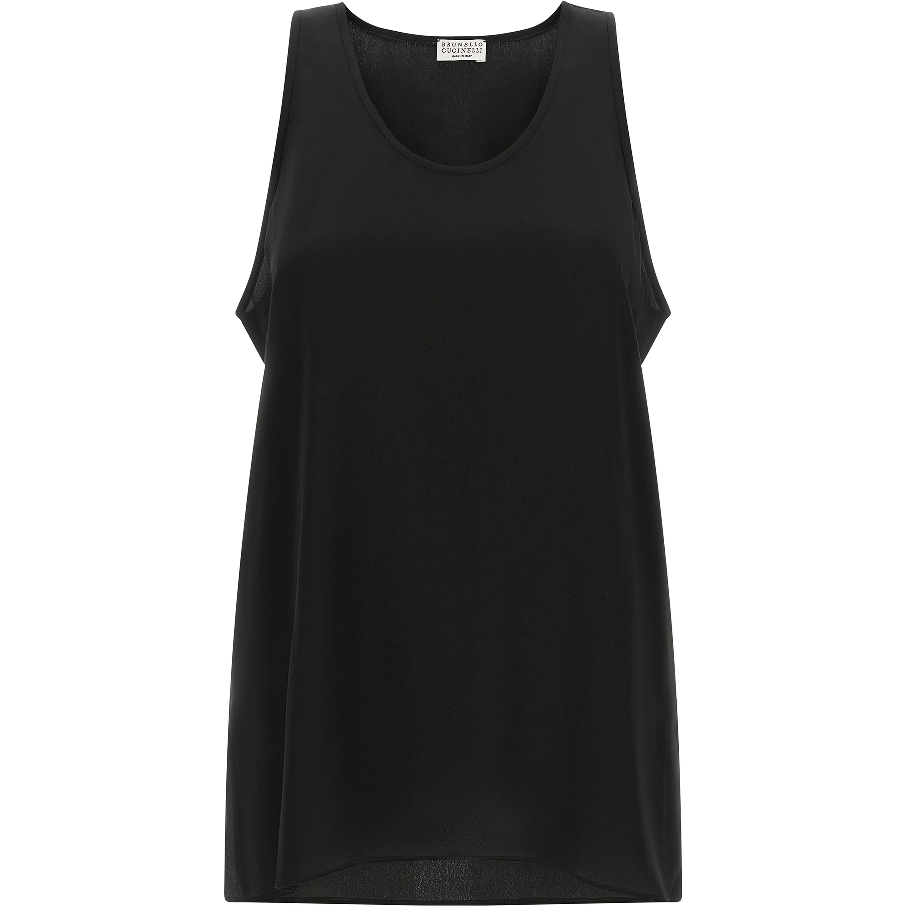 Black Silk Shirt