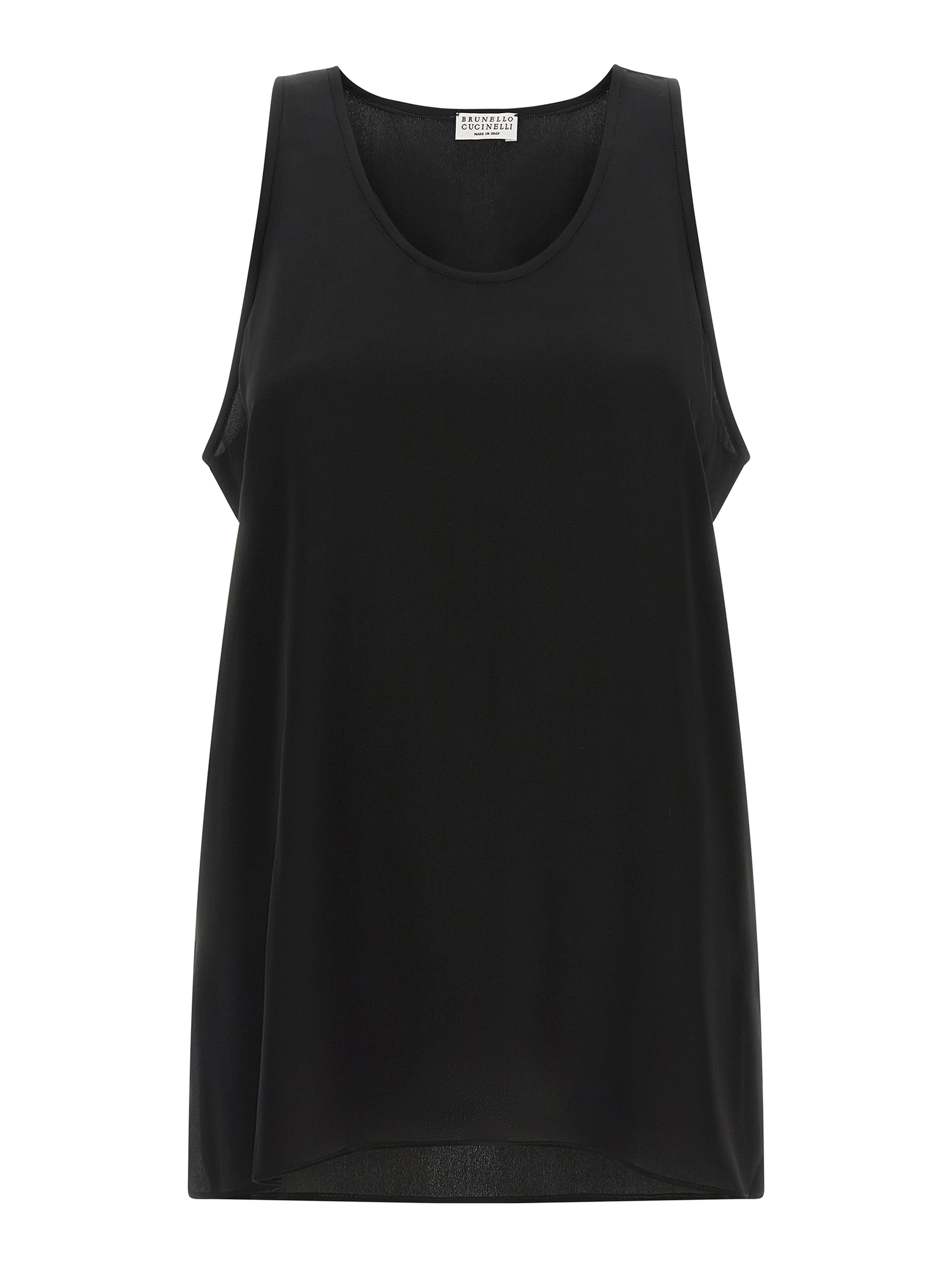 Black Silk Shirt