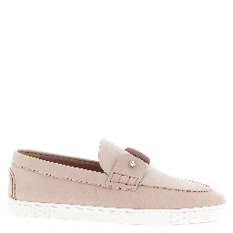 Multicolor Calfskin Slip-On Loafers