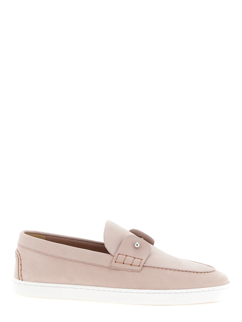 Multicolor Calfskin Slip-On Loafers