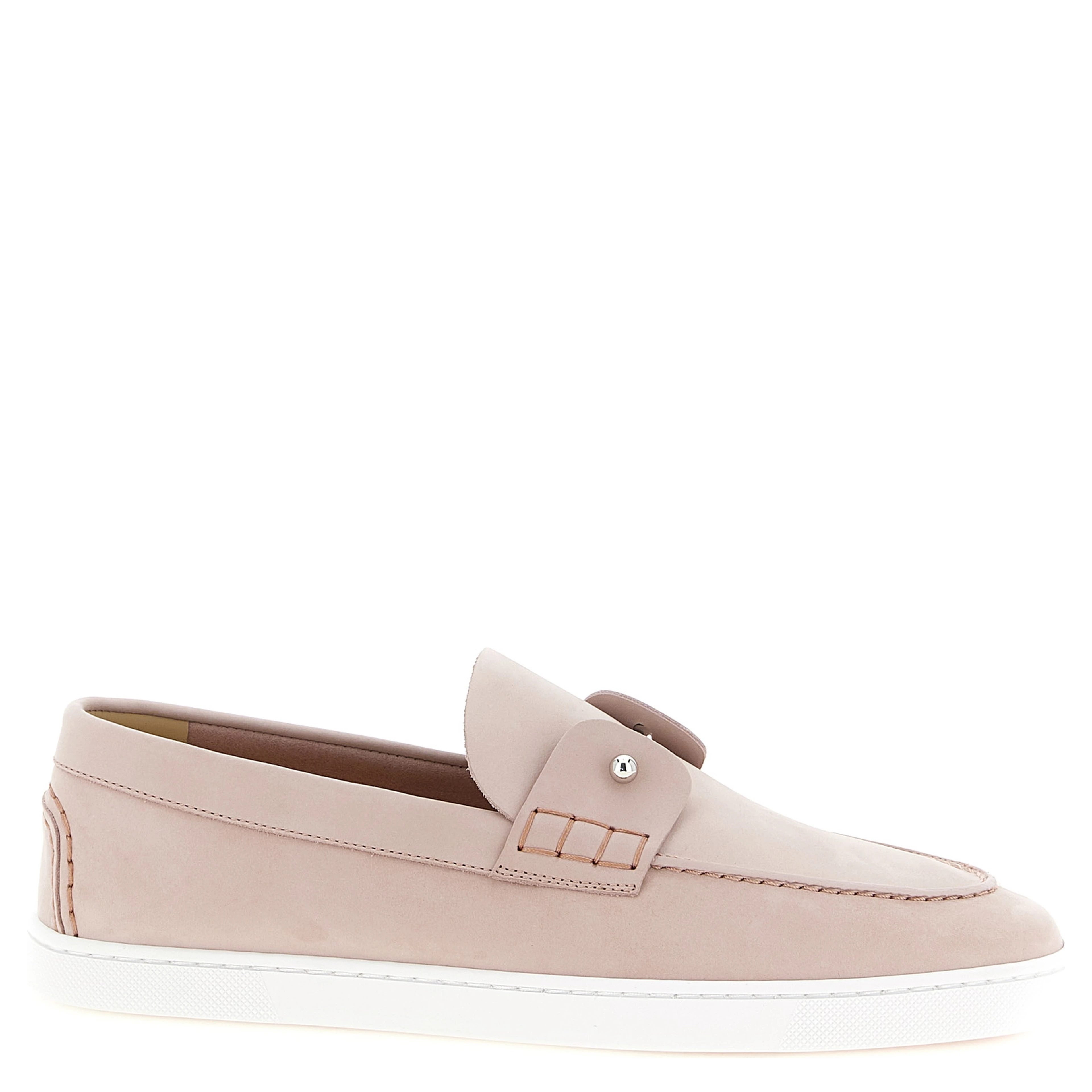 Multicolor Calfskin Slip-On Loafers