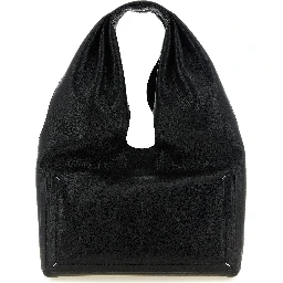 Black Lamb Leather Shoulder Bag