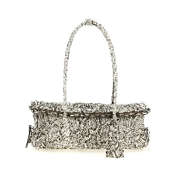 White Goatskin Shoulder Bag