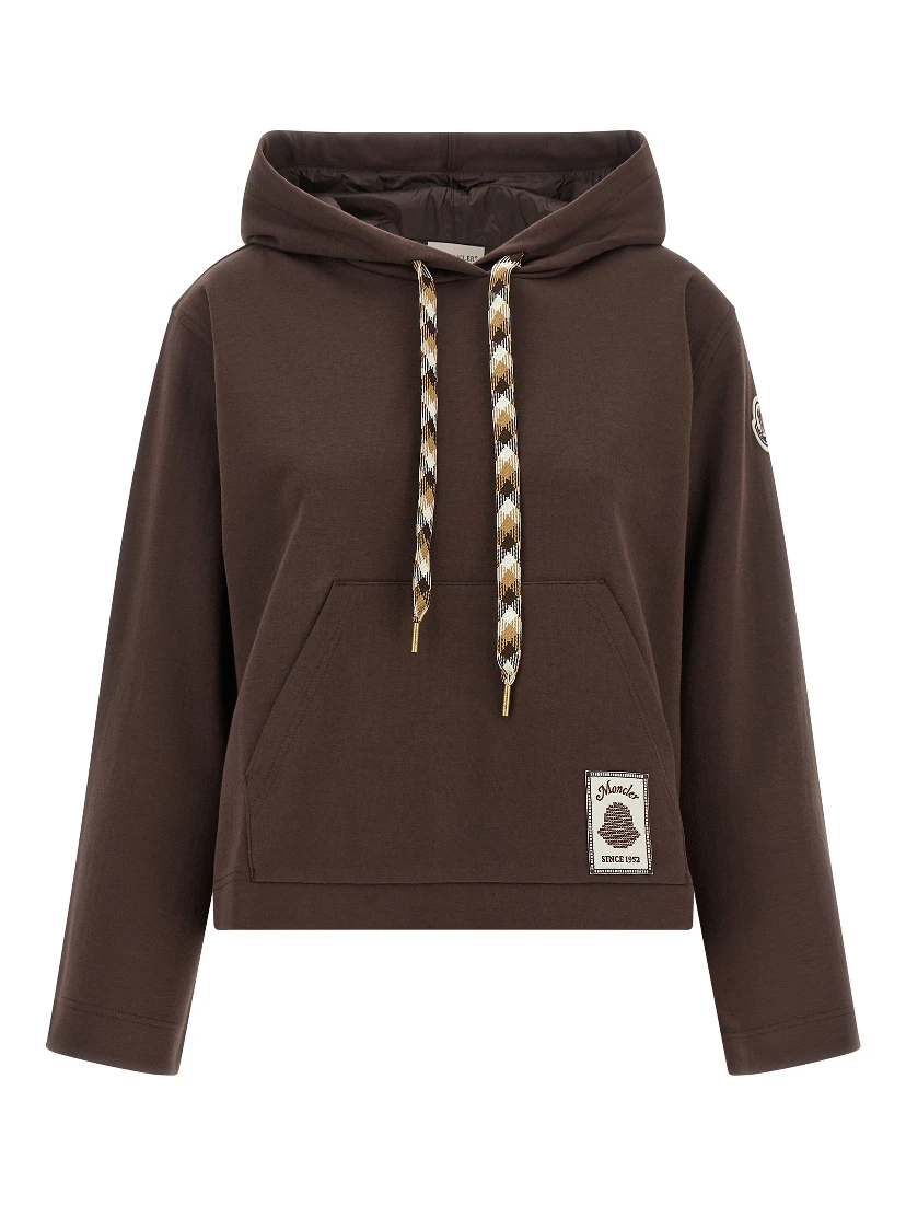 Brown Cotton Sweatshirt