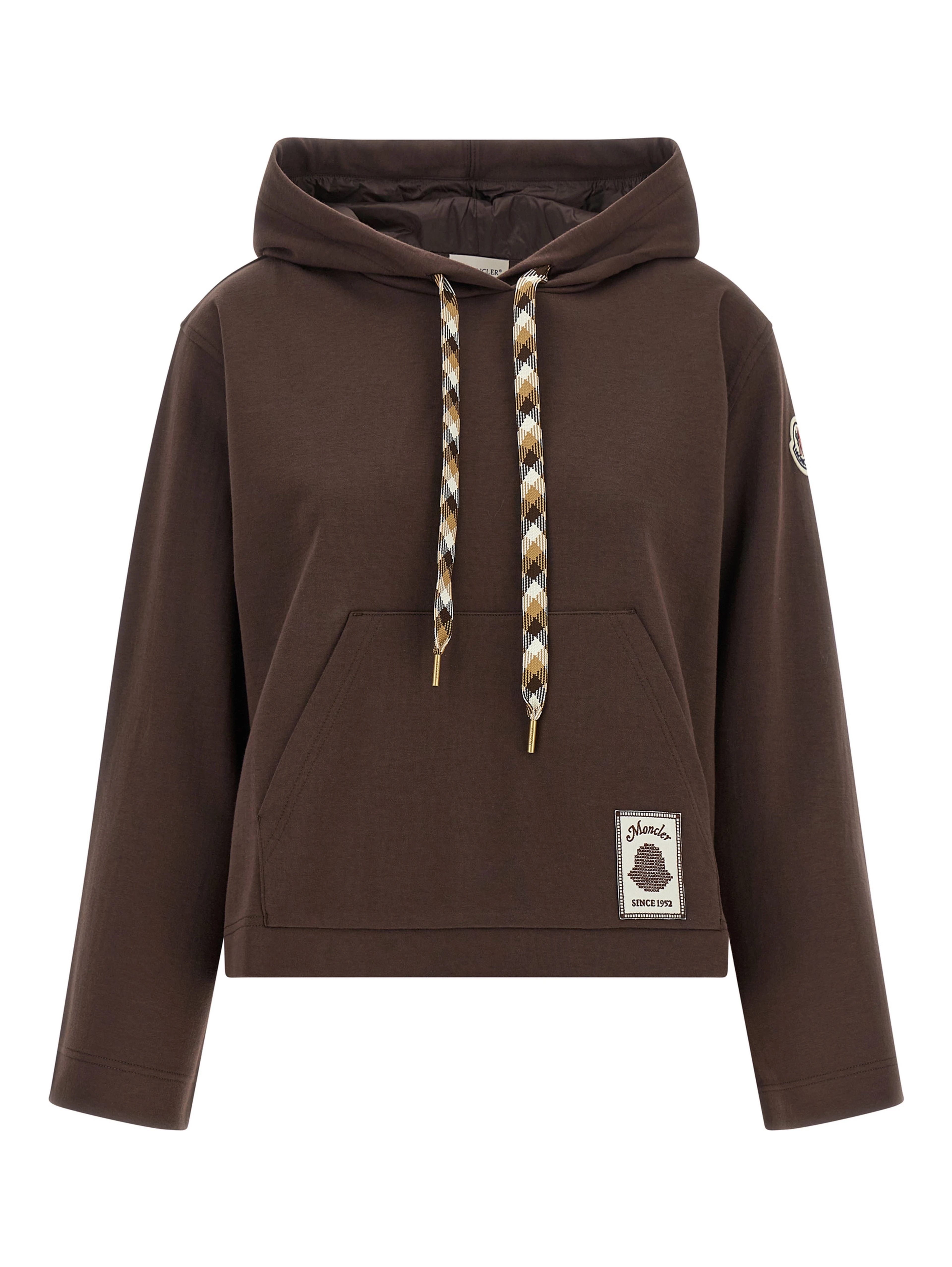 Brown Cotton Sweatshirt