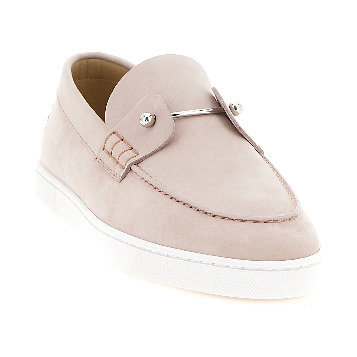 Multicolor Calfskin Slip-On Loafers