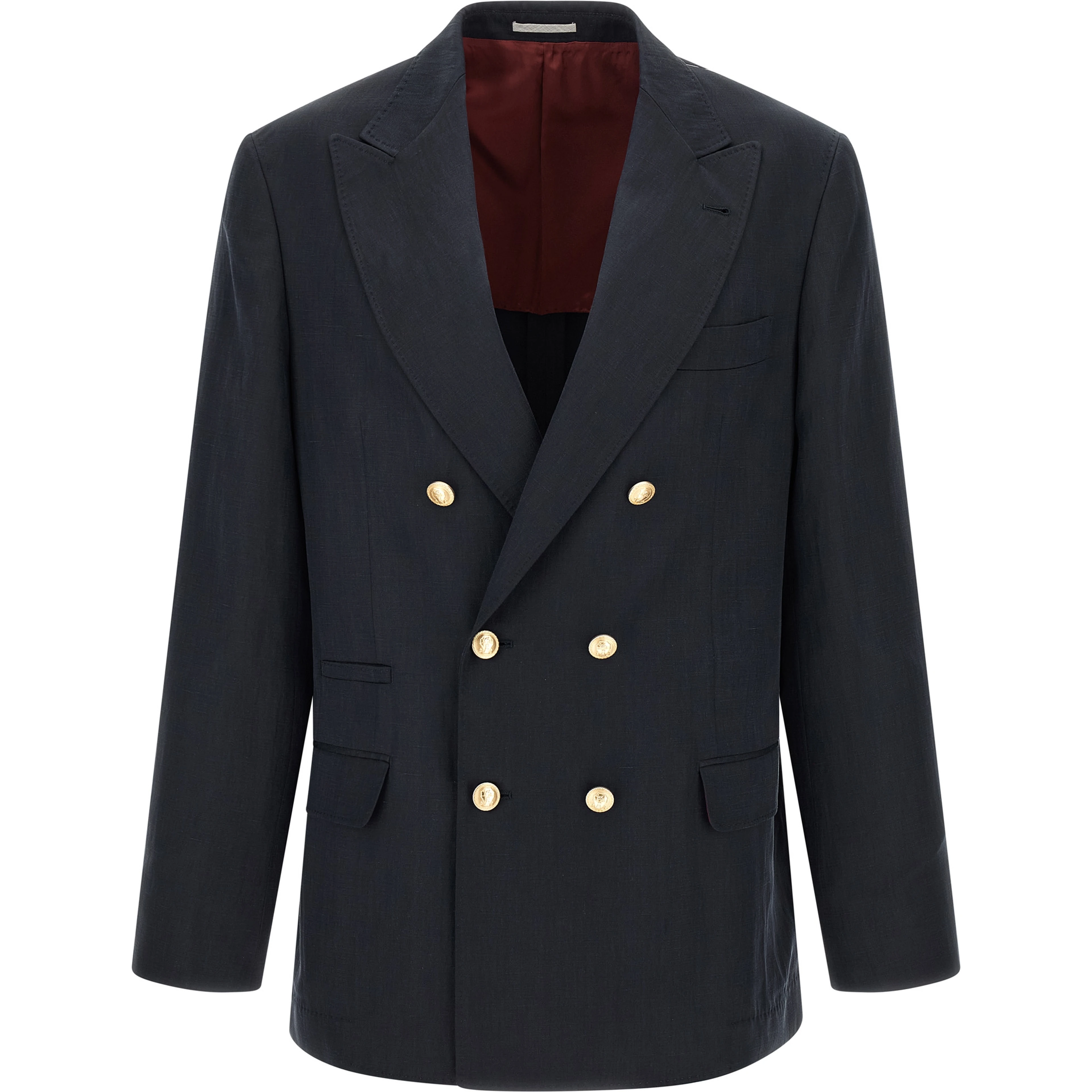 Blue Silk Blazer