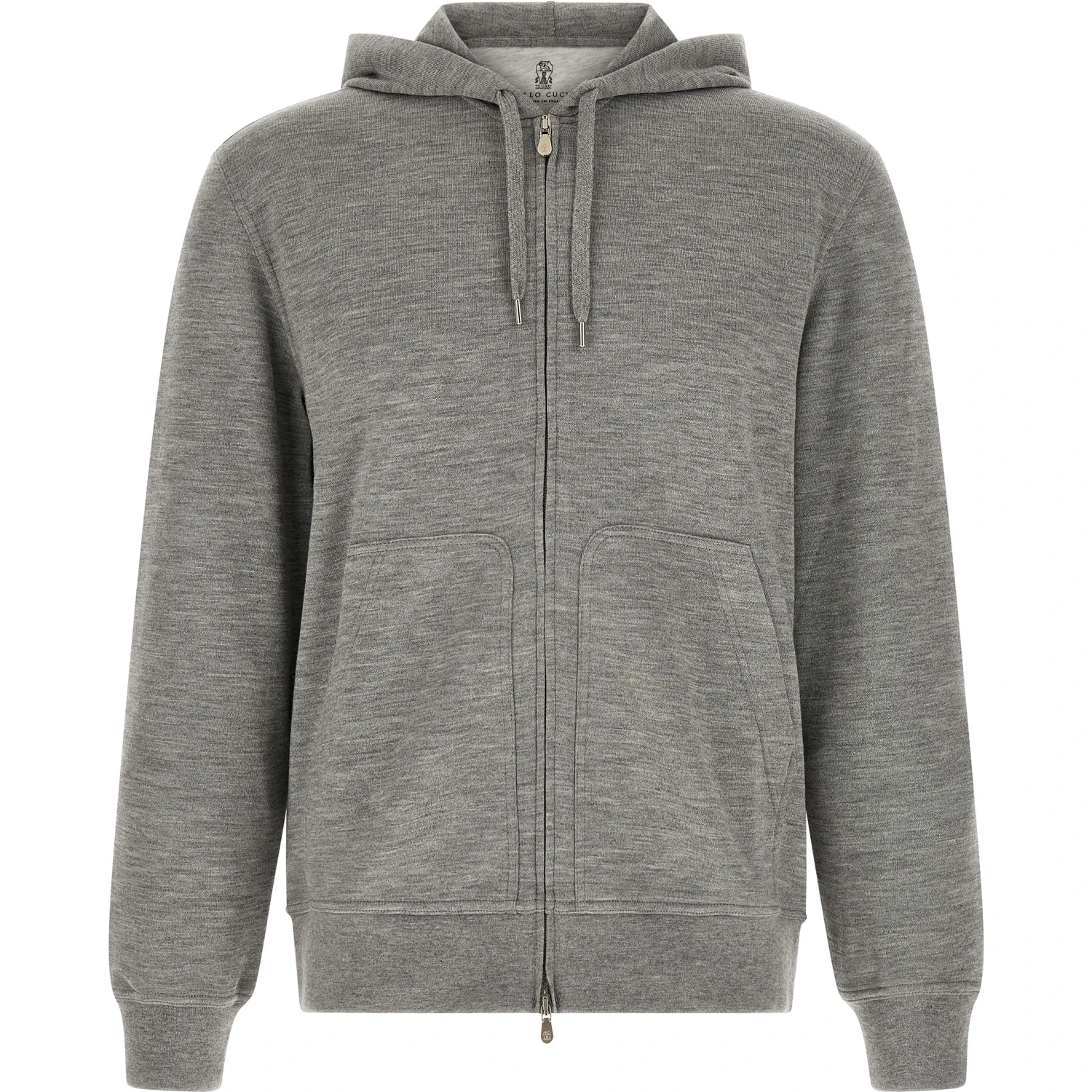 Gray Cashmere Sweatshirt