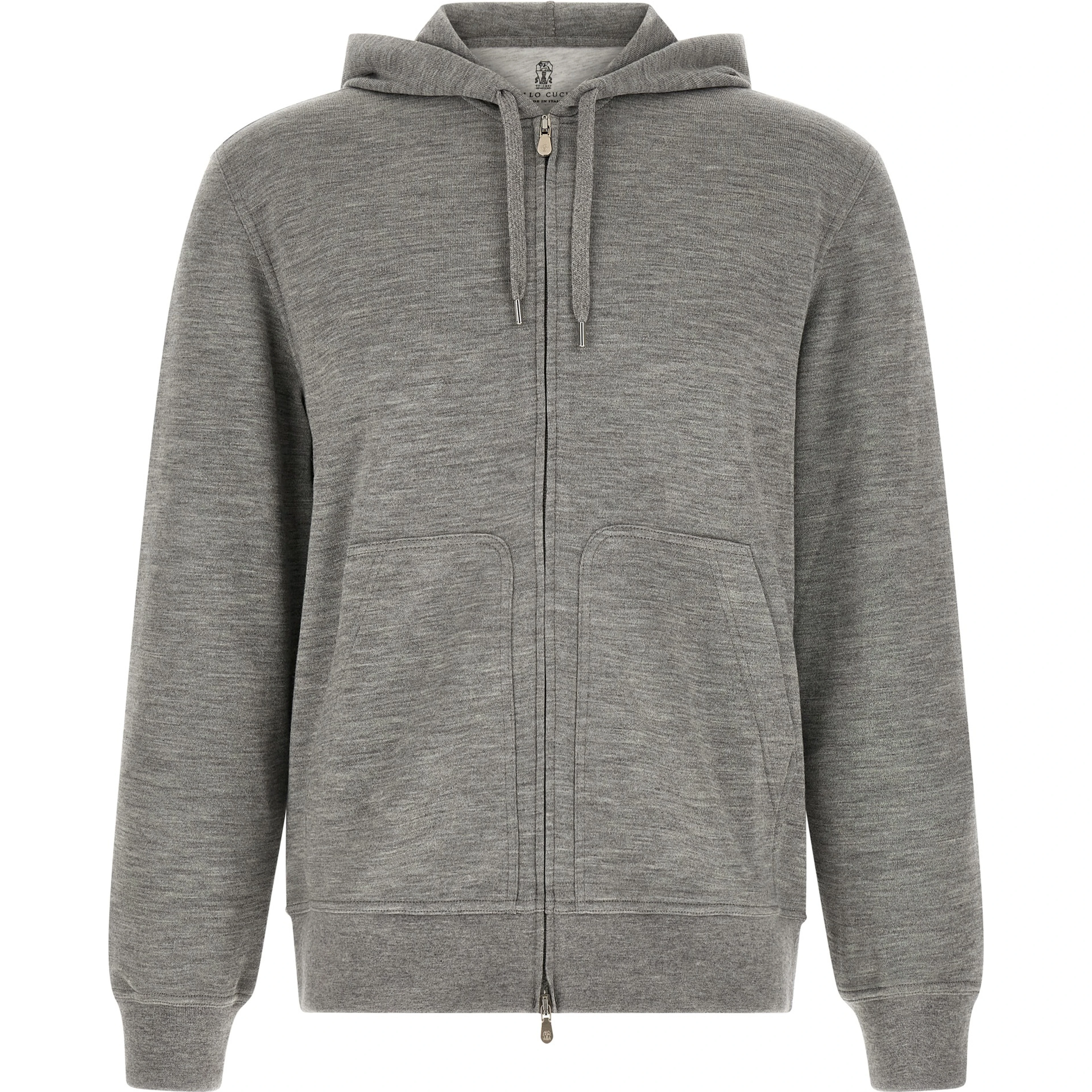 Gray Cashmere Sweatshirt