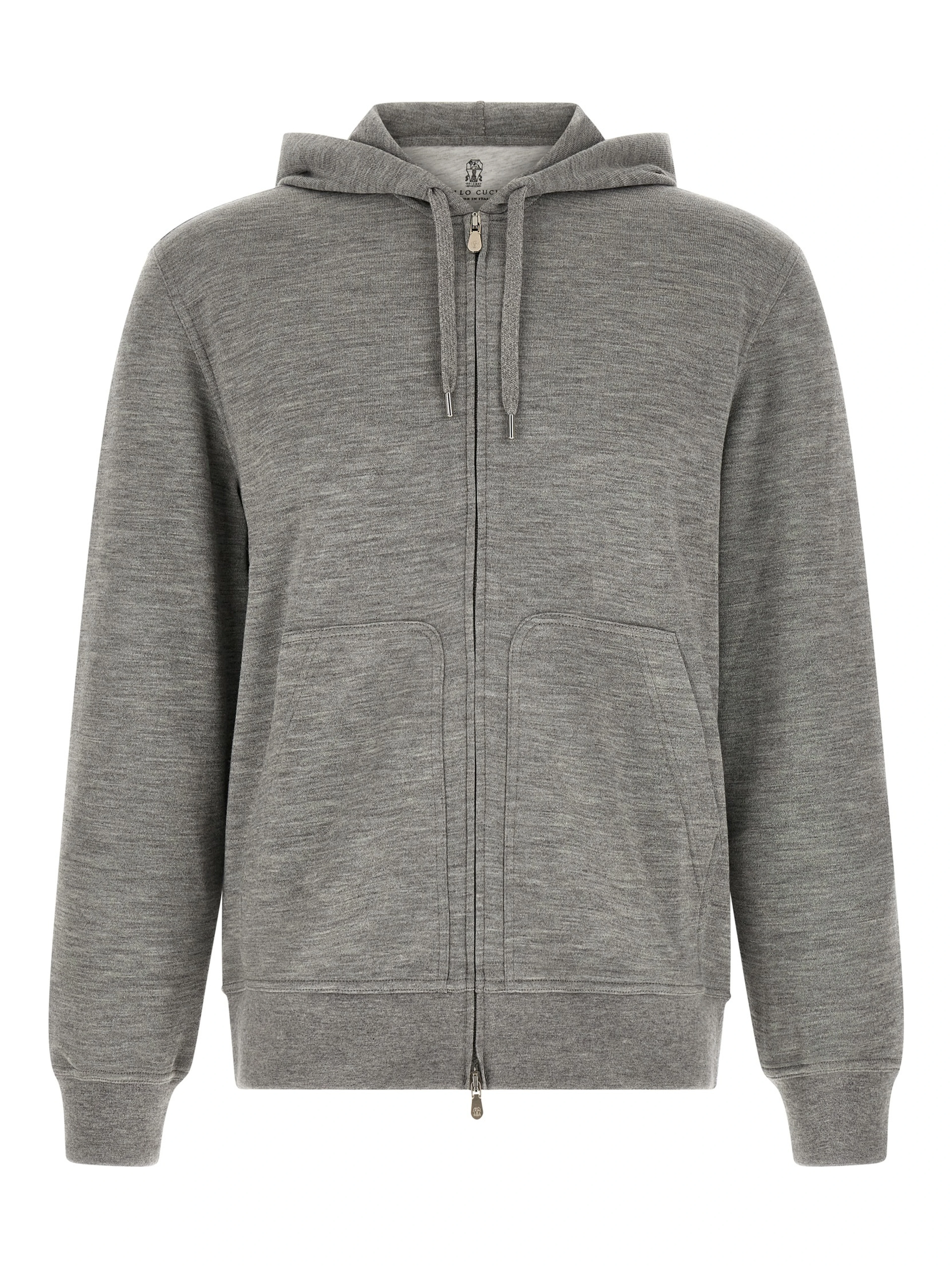 Gray Cashmere Sweatshirt