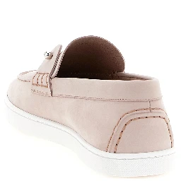 Multicolor Calfskin Slip-On Loafers