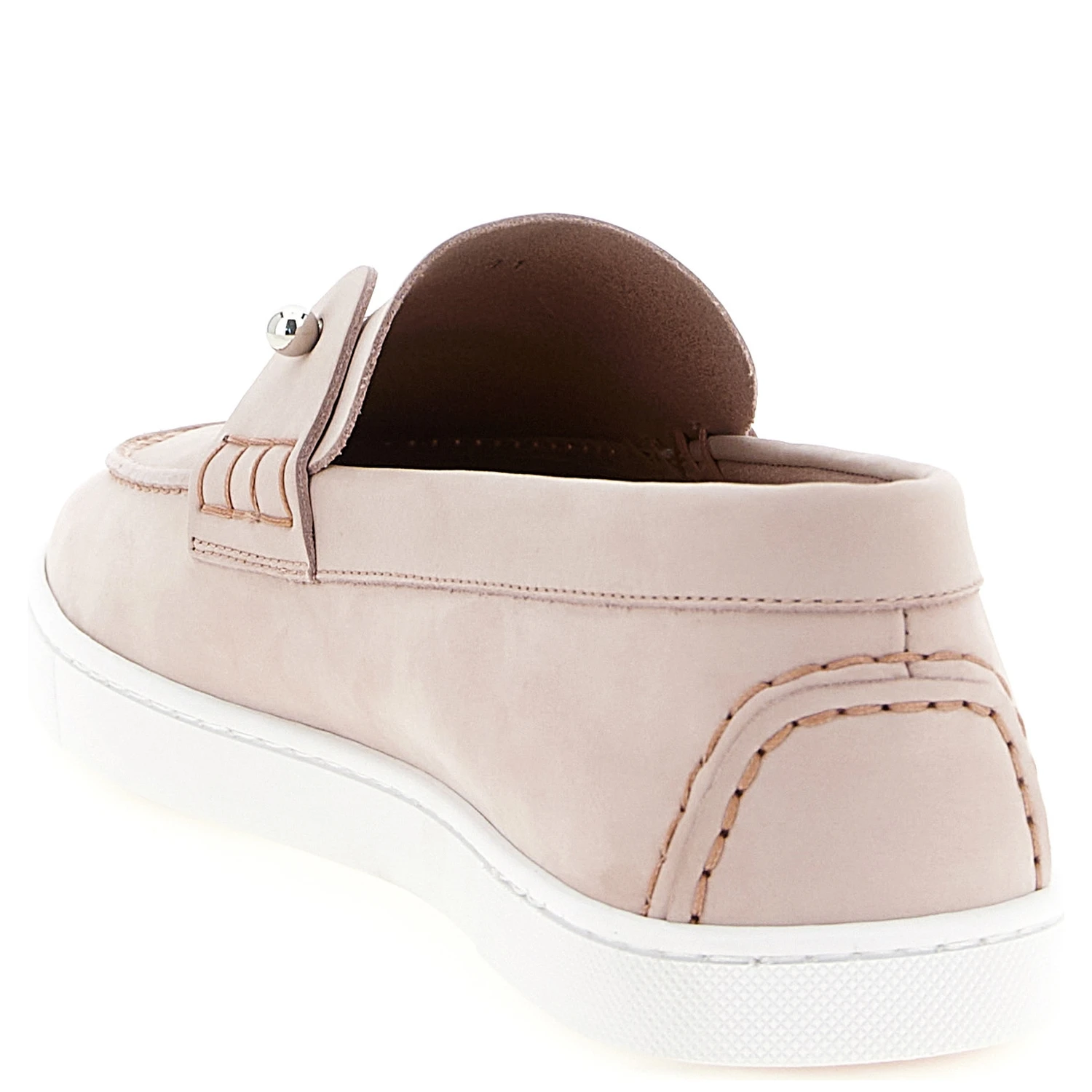 Multicolor Calfskin Slip-On Loafers