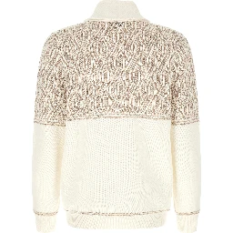 Beige Cotton Cardigan